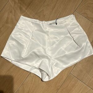 Zara White Shorts